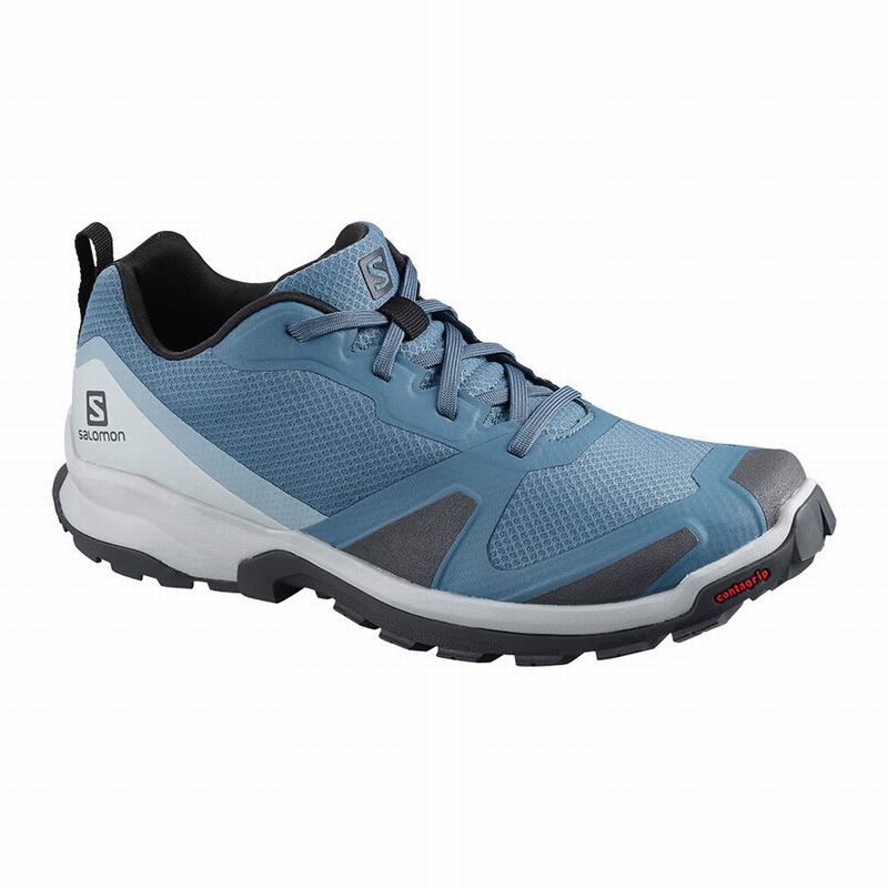 Chaussures De Trail Running Salomon Femme Bleu / Noir - Salomon XA COLLIDER W - France (2179-GKYLN)